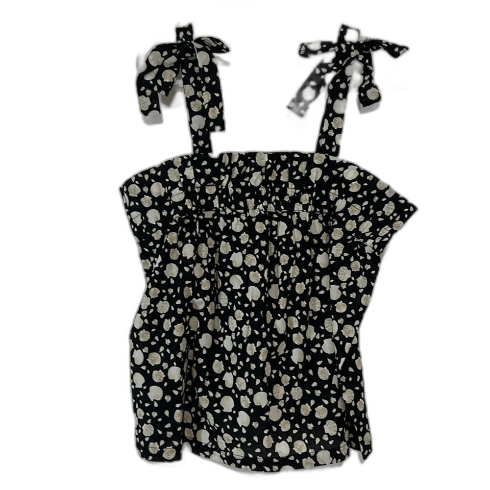 LOFT Seashell Bow Strap Pajama Cami, XS